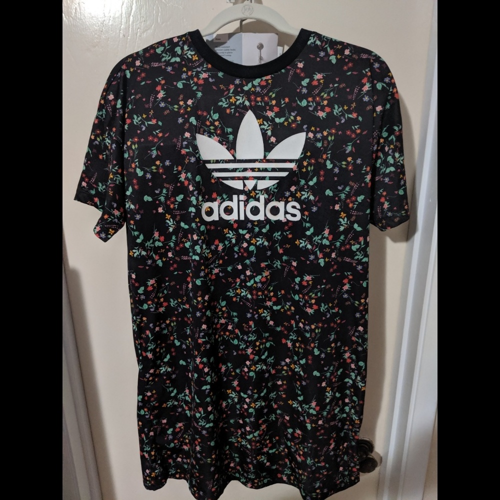 Adidas floral dress